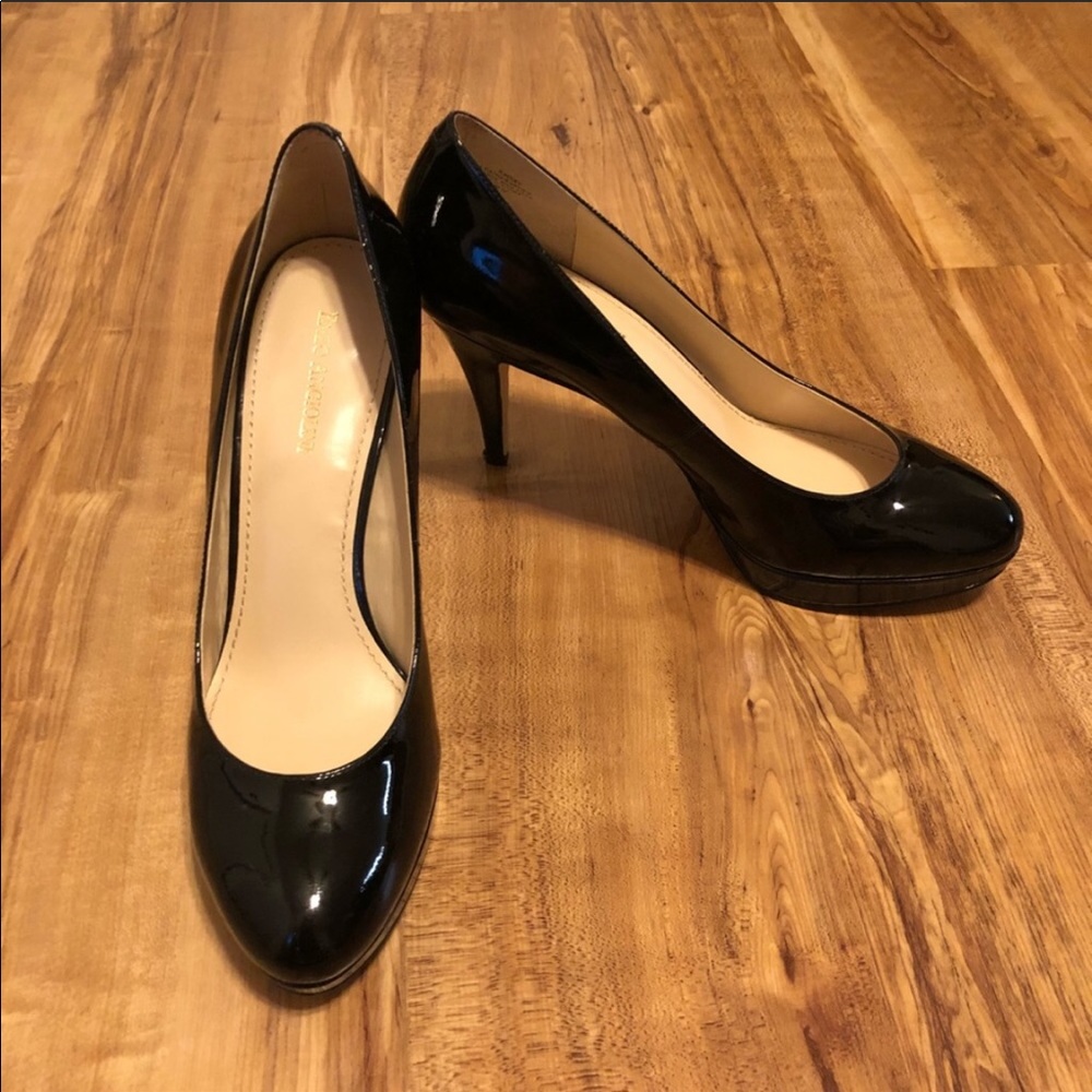 Enzo Angiolini Eadixy Black Patent Heels